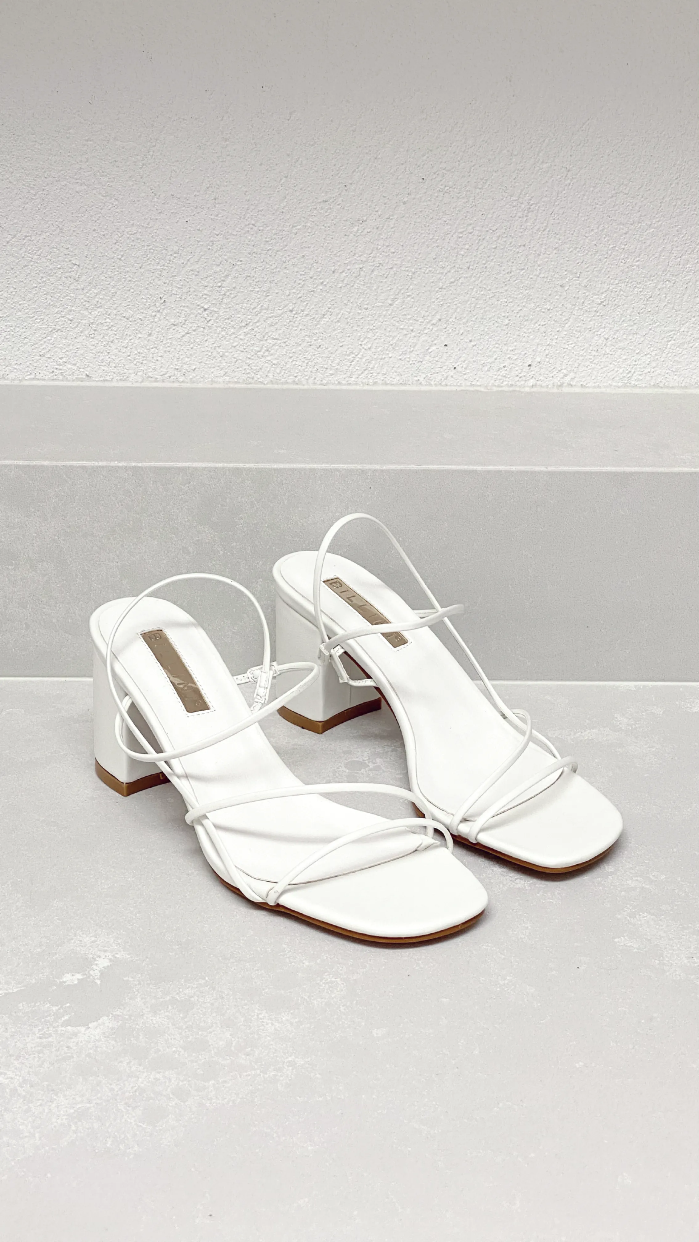 Yachi Heels - White